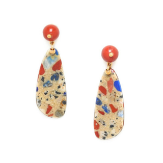 Gaudi jasper top earrings