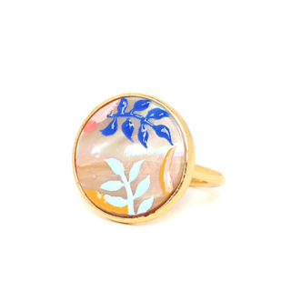 Alix Mother of Pearl Ring