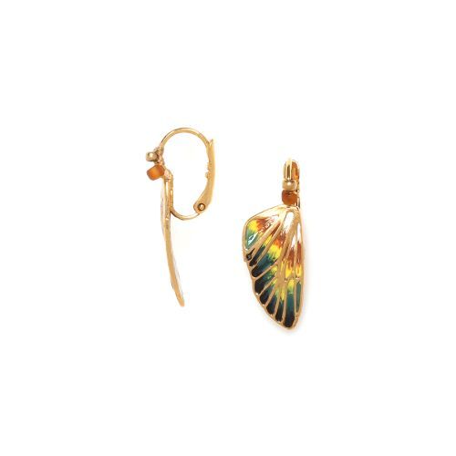 LILYBELLE wing earrings (Jaune)