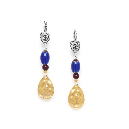 Djimini gold drop earrings