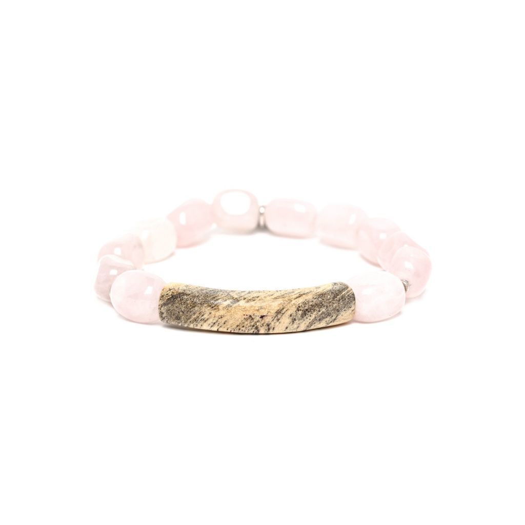 Impala pink quartz bracelet