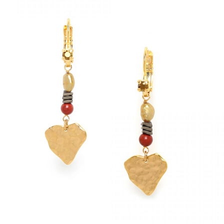 Amor heart earrings
