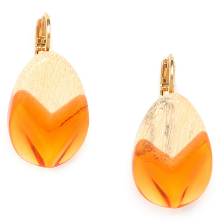 Mandarine French Hook Earrings
