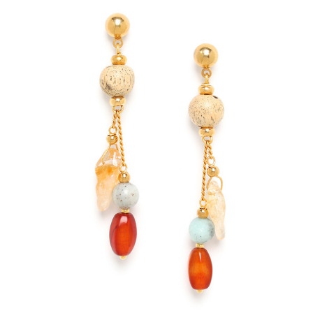Mandarine Chain Earrings