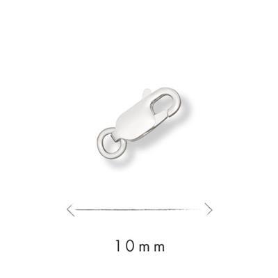 Sterling Silver 10mm Lobster Clasp