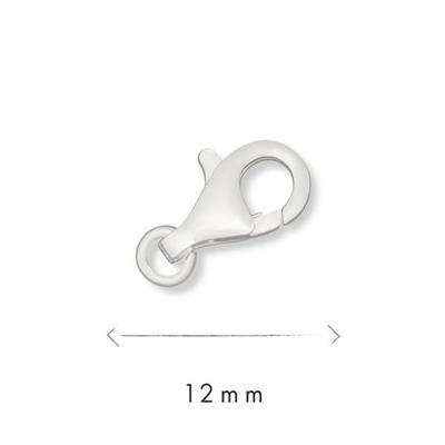 Sterling Silver 12mm Parrot Clasp