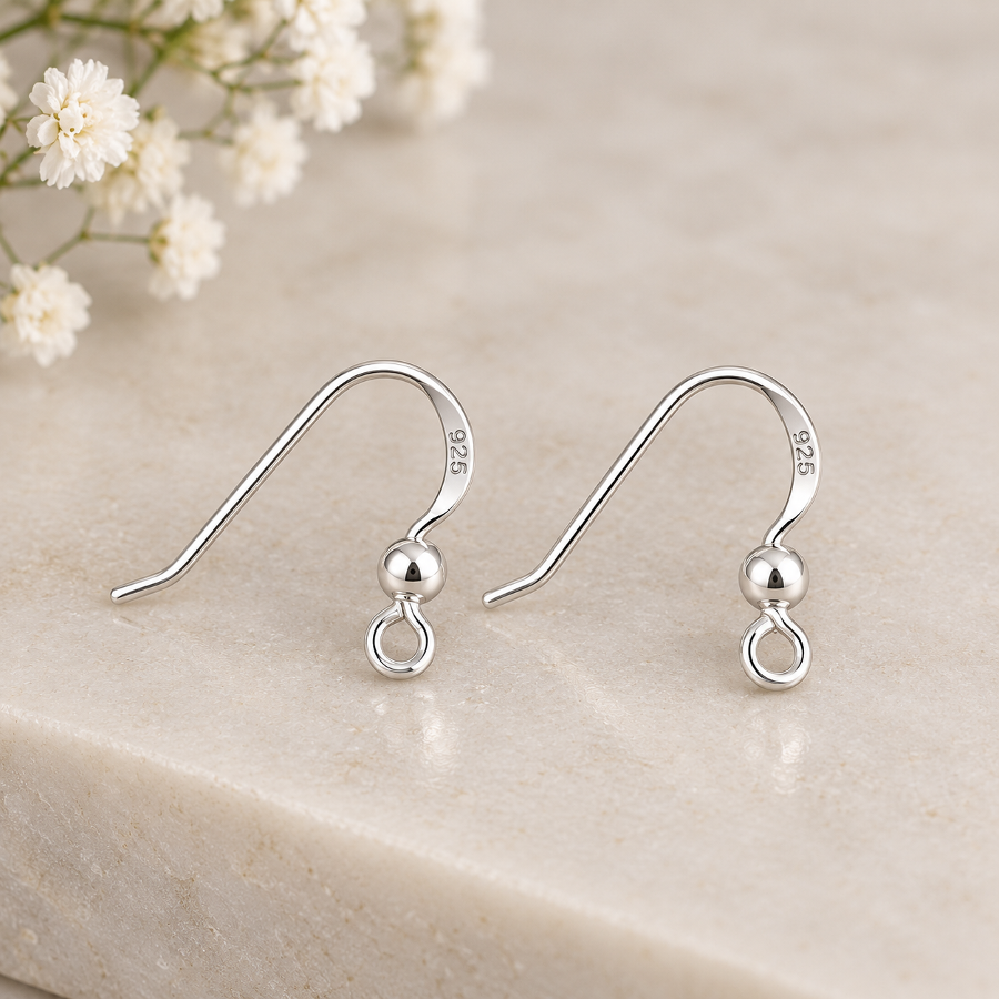 Sterling Silver Earring Hooks