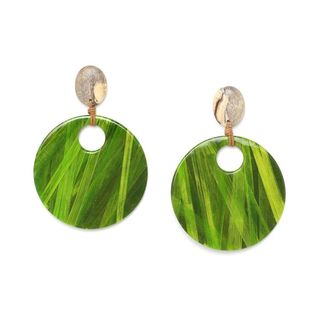 Raphia large gypsy earrings