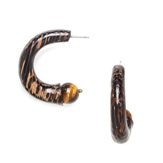 Impala creole earrings