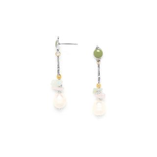 Rock & Pearl earrings