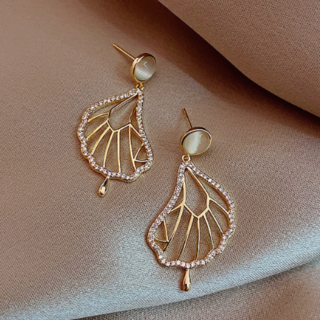 Rose Gold Filigree Earrings