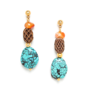 Pokhara Turquoise Earrings
