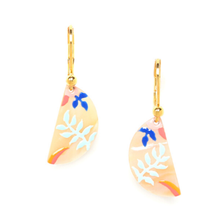 Alix Half Disc Earrings