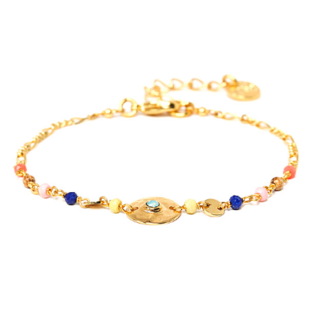 Alix Gold Disc Bracelet