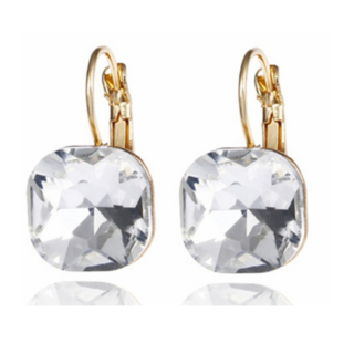 Clear Crystal Earrings