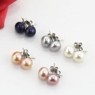 Freshwater Pearl Stud Earrings