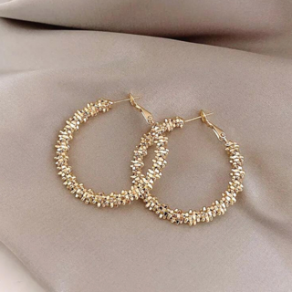 Ashley Gold Hoop Earrings