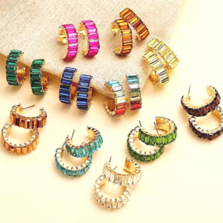 Vintage Hoop Earrings 