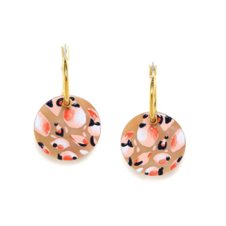 LEONA enameled shell creoles