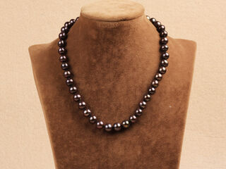 Chocolate Brown Freshwater Pearl Necklace